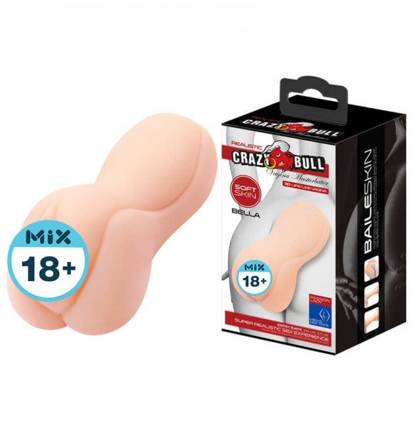 CRAZY BULL - BELLA 3D Vagina Masturbator CRAZY BULL - BELLA 3D Vagina Masturbator